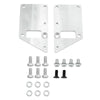 Conversion Engine Motor Mount Adapter Plate Kit Aluminum Fit For LS Swap LS1 LS2 LS3