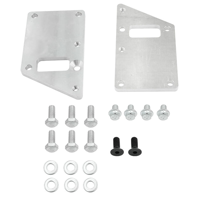 Conversion Engine Motor Mount Adapter Plate Kit Aluminum Fit For LS Swap LS1 LS2 LS3 - image 2