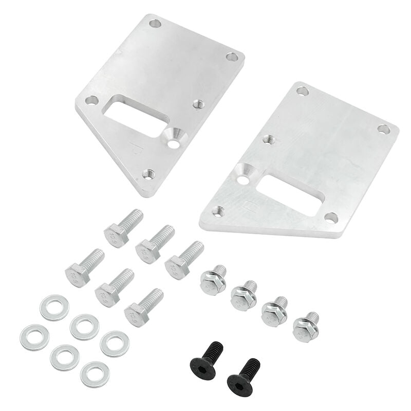 Conversion Engine Motor Mount Adapter Plate Kit Aluminum Fit For LS Swap LS1 LS2 LS3 - image 3