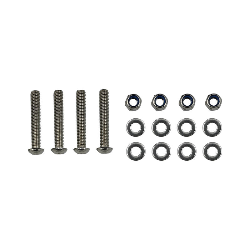 Single Caravan Step With Screws Kit Aluminium Black Pull Out Folding 550mm Fit For RV - image 7