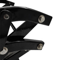 Double Caravan Step With Screws Kit Aluminum Black Pull Out Folding Fit For RV Camper Trailer - image 11