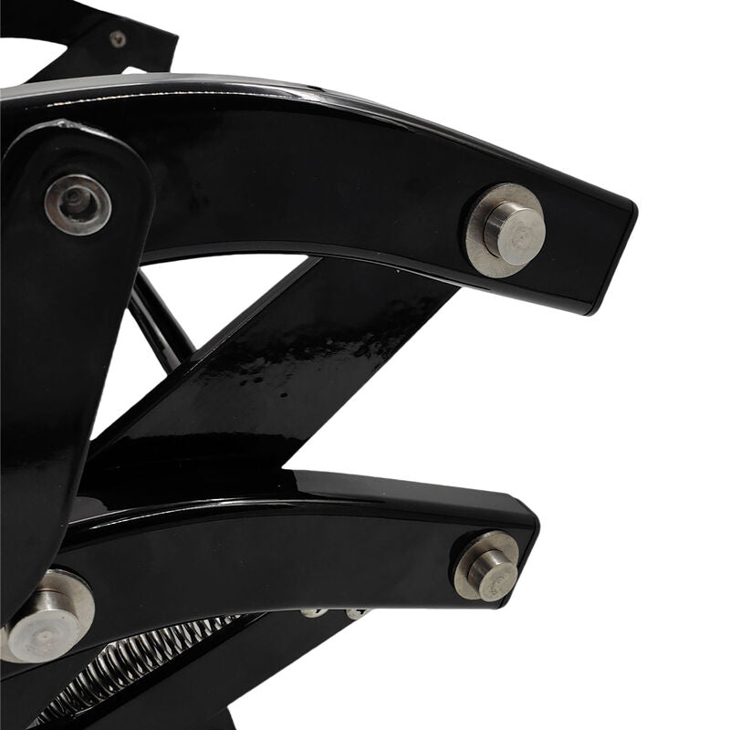 Double Caravan Step With Screws Kit Aluminum Black Pull Out Folding Fit For RV Camper Trailer - image 11