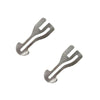 2 Pcs Universal Removable Shopping Trolley Token Key Coin Slot ALDI WOOLWORTHS COLES