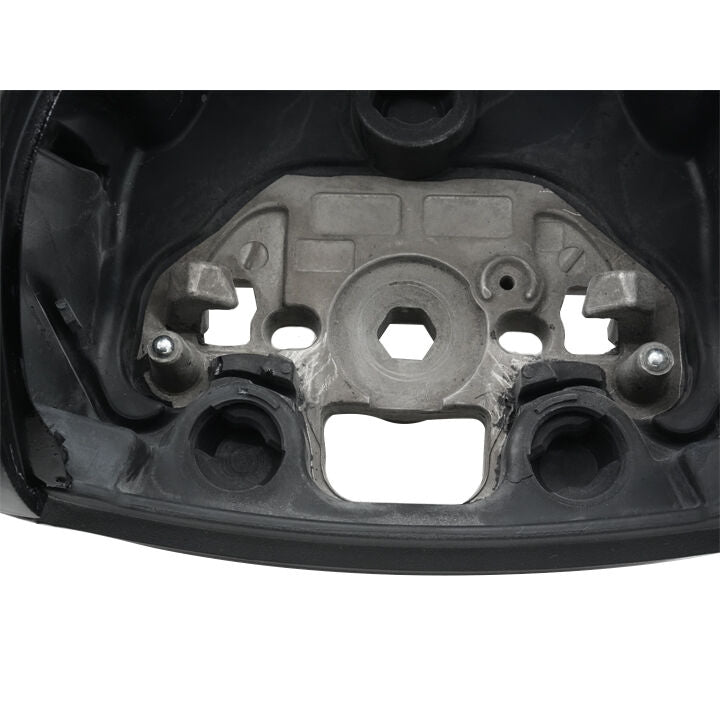 Steering Wheel Leather + Carbon Fibre Yellow Line Fit For Ford Ranger PX2 PX3 Everest UA - image 6