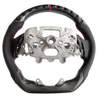Carbon Fiber Steering Wheel Red Strip Fit For Ford Ranger Raptor RA 05/2022-2025 - image 1