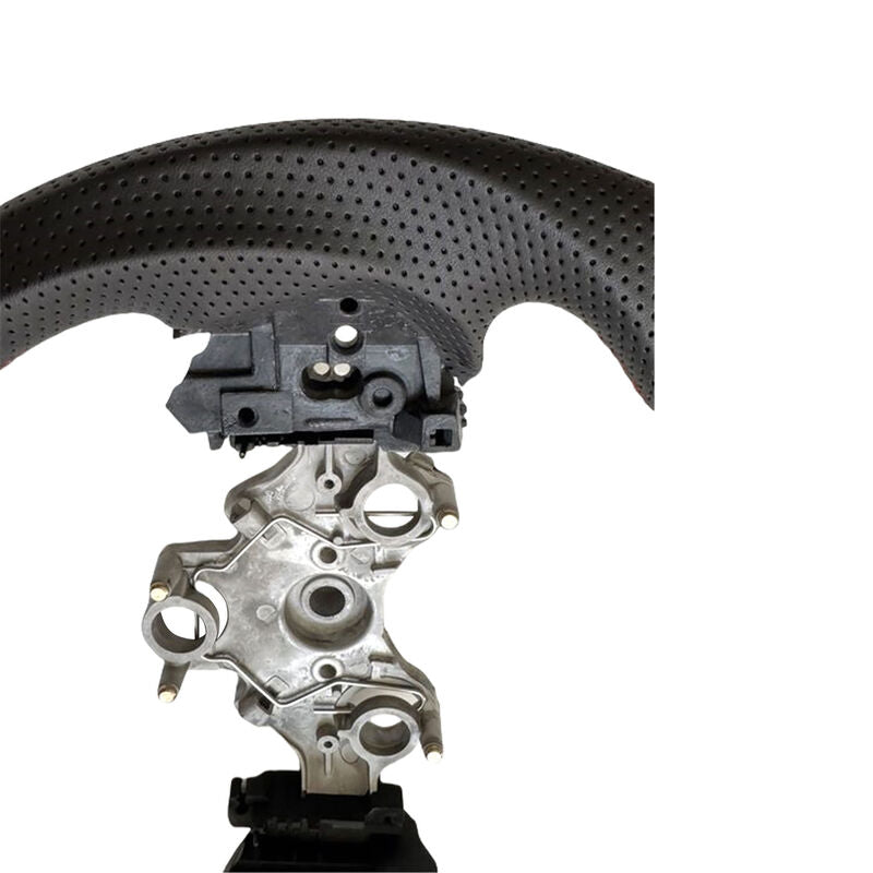 Carbon Fiber Steering Wheel Red Strip Fit For Isuzu D-Max RG 3.0L Diesel 07/2020-2024 - image 5
