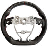 Carbon Fiber Steering Wheel Red Strip Fit For Toyota RAV4 XA50 AXAH54 11/2018-2025