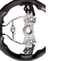 Carbon Fiber Steering Wheel Red Strip Fit For Toyota RAV4 XA50 AXAH54 11/2018-2025 - image 3