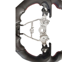 Carbon Fiber Steering Wheel Red Strip Fit For Toyota RAV4 XA50 AXAH54 11/2018-2025 - image 4
