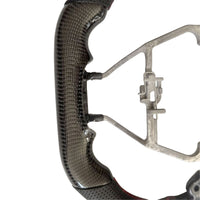 Carbon Fiber Steering Wheel Red Strip Fit For Toyota RAV4 XA50 AXAH54 11/2018-2025 - image 5