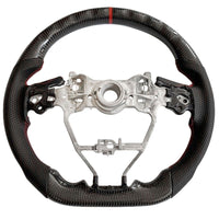 Carbon Fiber Steering Wheel Red Strip Fit For Toyota RAV4 XA50 AXAH54 11/2018-2025 - image 6