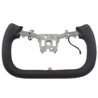 Carbon Fiber Yoke Steering Wheel Red Strip Fit For Tesla Model 3 Highland 2023-2025 - image 2