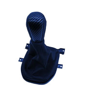 Carbon Manual Shifter Gear Knob With Boot And Frame Fit For Holden Commodore VE V6 SV6