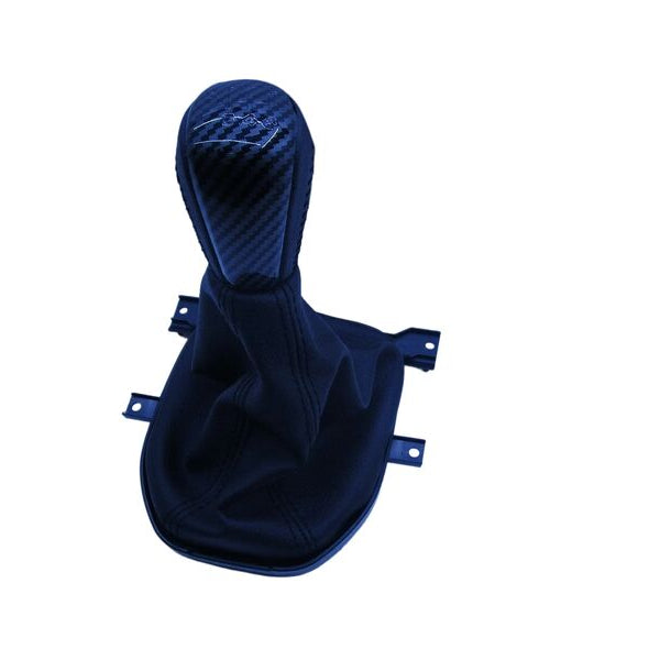Carbon Manual Shifter Gear Knob With Boot And Frame Fit For Holden Commodore VE V6 SV6