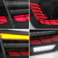 Clear Red 3D OLED Sequential Tail Lights Fit For BMW F30 F35 F80 M3 2012-2018 - image 11
