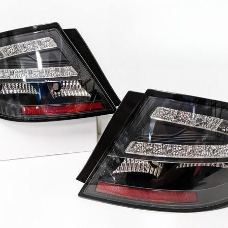 Black LED Tail Lights Fit For Ford Falcon FPV FG Sedan G6E Turbo XT XR6 XR8 2008-2014 - image 1