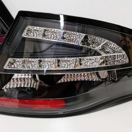 Black LED Tail Lights Fit For Ford Falcon FPV FG Sedan G6E Turbo XT XR6 XR8 2008-2014 - image 3