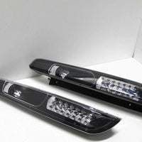 Black LED Tail Lights Fit For Ford Focus XR5 Zetec 2008-2010 - image 7