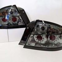 Smoked Black LED Tail Lights Fit For Ford Falcon BA BF Sedan XR6 XR8 2002-2007 - image 2