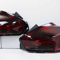 Smoke Red Full LED 3D Light Bar Tail Lights Fit For Ford Focus LZ 2015-2018 - image 1
