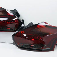 Smoke Red Full LED 3D Light Bar Tail Lights Fit For Ford Focus LZ 2015-2018 - image 2