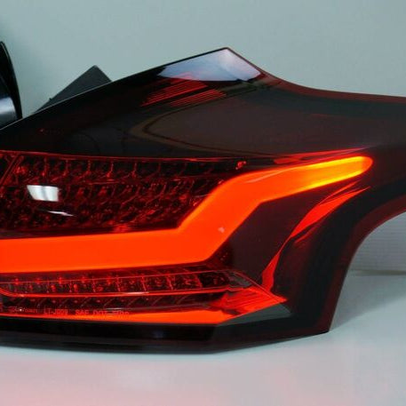 Smoke Red Full LED 3D Light Bar Tail Lights Fit For Ford Focus LZ 2015-2018 - image 5