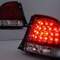 Clear Red LED Tail Lights Fit For Lexus IS200 IS300 Toyota Altezza 1999-2005 - image 3