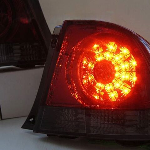 Smoke Red LED Tail Lights Fit For Lexus IS200 IS300 Toyota Altezza 1999-2005 - image 4