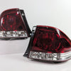 JDM Clear Red Tail Lights Fit For Lexus IS200 IS300 Toyota Altezza 1999-2005