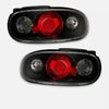 JDM Black Rear Taillights Fit For Mazda NA Miata MX5 1989-1998