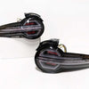 Black 3D Full LED Sequential Indicators Tail Lights Fit For Mazda MX-5 ND 2015-2022