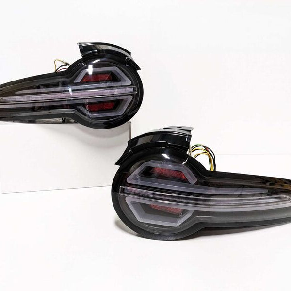 Black 3D Full LED Sequential Indicators Tail Lights Fit For Mazda MX-5 ND 2015-2022 - image 1