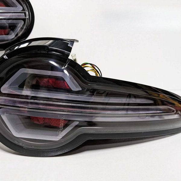 Black 3D Full LED Sequential Indicators Tail Lights Fit For Mazda MX-5 ND 2015-2022 - image 2