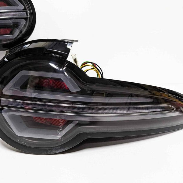 Black 3D Full LED Sequential Indicators Tail Lights Fit For Mazda MX-5 ND 2015-2022 - image 3