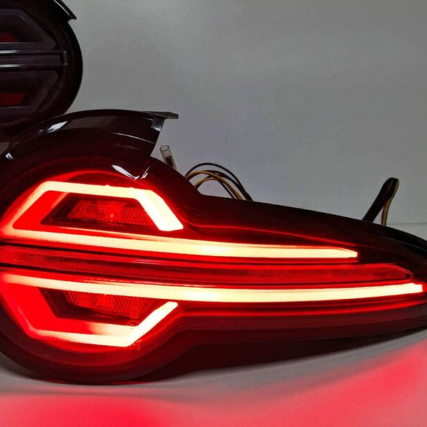 Black 3D Full LED Sequential Indicators Tail Lights Fit For Mazda MX-5 ND 2015-2022 - image 4