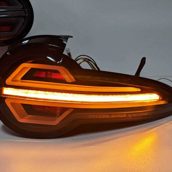 Black 3D Full LED Sequential Indicators Tail Lights Fit For Mazda MX-5 ND 2015-2022 - image 6