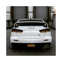 Smoke 3D V3 LED Tail Lights Fit For Mitsubishi Lancer CJ EVO X VRX 2007-2018 - image 4