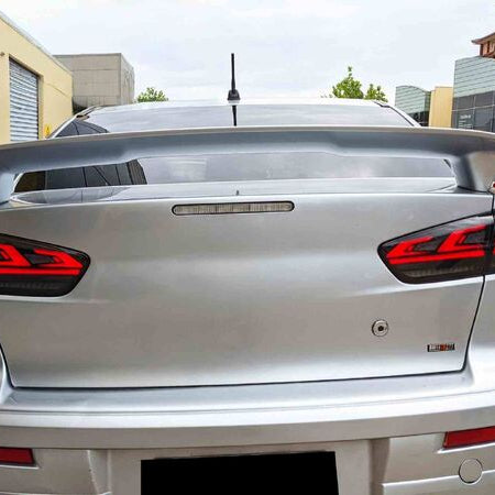 Smoke 3D V3 LED Tail Lights Fit For Mitsubishi Lancer CJ EVO X VRX 2007-2018 - image 7