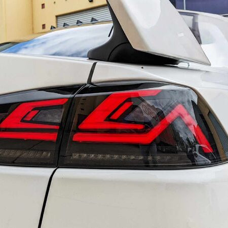 Smoke 3D V3 LED Tail Lights Fit For Mitsubishi Lancer CJ EVO X VRX 2007-2018 - image 16
