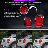 Clear Red LED Sequential Signal Tail Lights Fit For Mini Cooper F55/56/57 2014-2021 - image 4