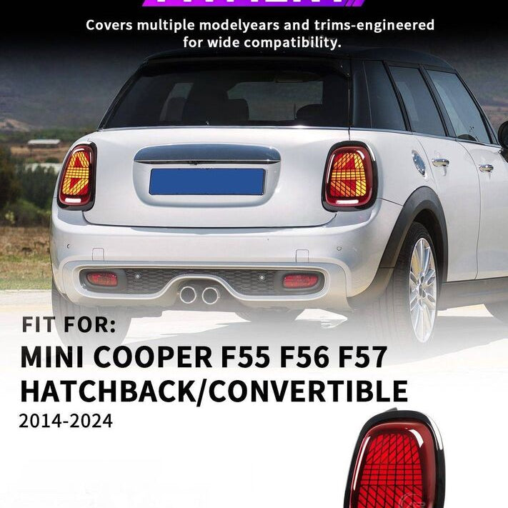 Clear Red LED Sequential Signal Tail Lights Fit For Mini Cooper F55/56/57 2014-2021 - image 5