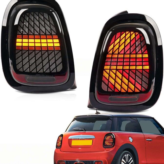 Smoke LED Sequential Signal Tail Lights Fit For Mini Cooper F55/56/57 2014-2021 - image 3