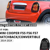 Smoke LED Sequential Signal Tail Lights Fit For Mini Cooper F55/56/57 2014-2021 - image 4