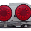 78 Works Fiber Ring LED Taillights Fit For Nissan Skyline R33 GTR GTS25T GTST 1993-1998