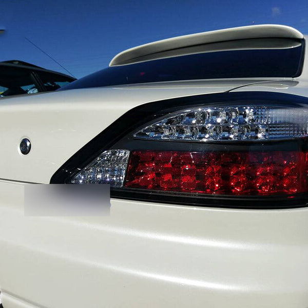 Yashio Factory Black Dynamic LED Tail Lights Fit For Nissan Silvia 200SX S15 Spec R 1999-2002 - image 2