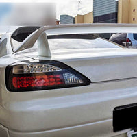Yashio Factory Black Dynamic LED Tail Lights Fit For Nissan Silvia 200SX S15 Spec R 1999-2002 - image 3