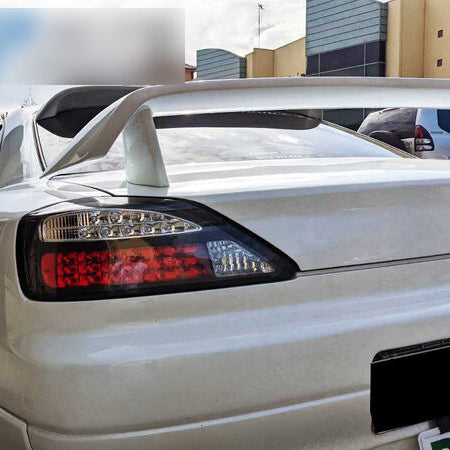 Yashio Factory Black Dynamic LED Tail Lights Fit For Nissan Silvia 200SX S15 Spec R 1999-2002 - image 3