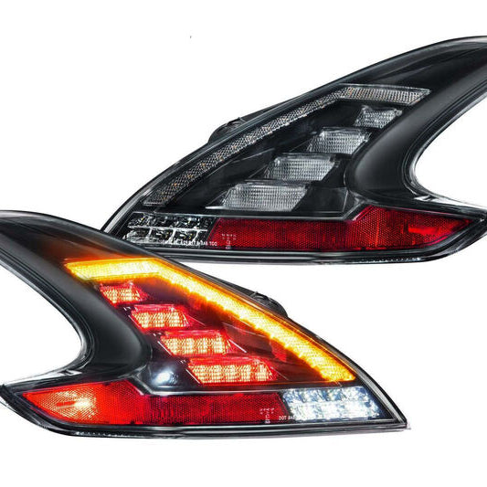 COPLUS Full LED Smoke Sequential Tail Lights Fit For Nissan 370Z Z34 2008-2021 - image 1
