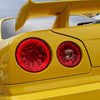 Clear Red LED Tail Lights Fit For Nissan Skyline R34 GTR GTT Coupe 1999-2002