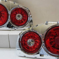 Clear Red LED Tail Lights Fit For Nissan Skyline R34 GTR GTT Coupe 1999-2002 - image 12
